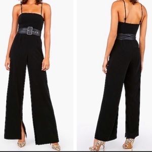 NWT EXPRESS NEGIN MIRSALEHI WIDE LEG JUMPSUIT BLACK
